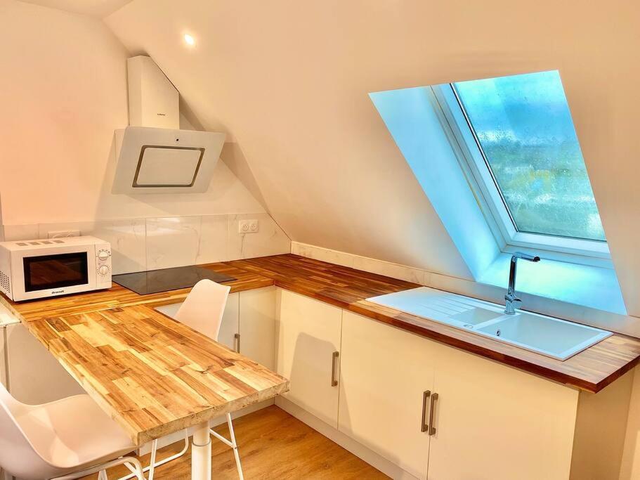 Appartement Renove Proche Gare Quimper Eksteriør billede