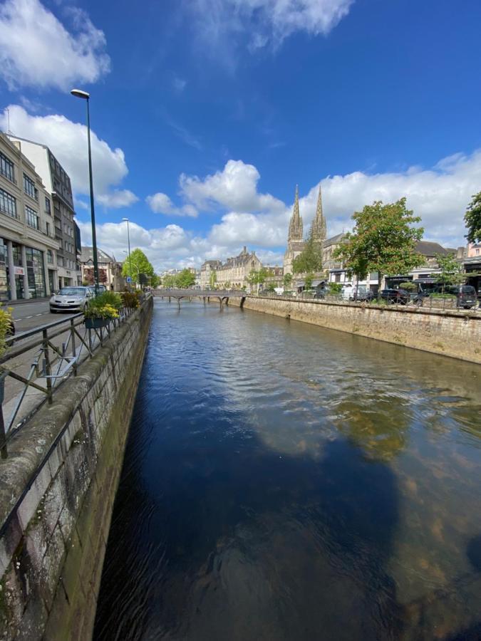 Appartement Renove Proche Gare Quimper Eksteriør billede